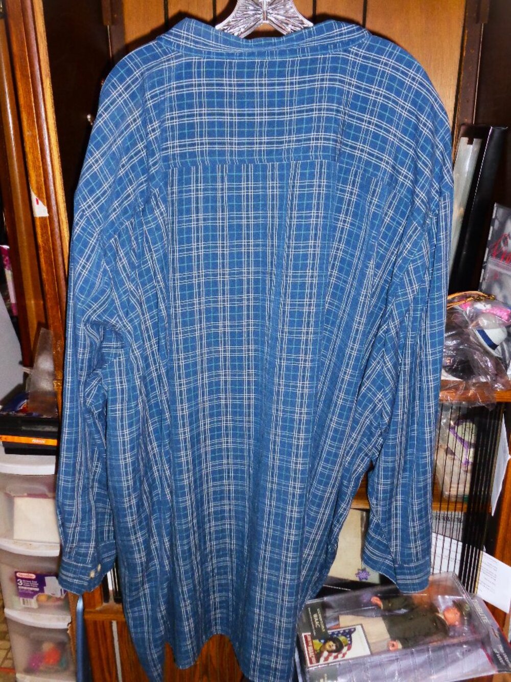 EXCELLENT WOOLRICH MENS SHIRT-SZ 6XXXXXX- SOFT COTTON POLYESTER